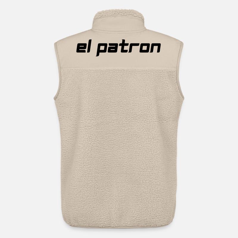 El Patron – Der Chef Look - Unisex Sherpaweste von Stanley/Stella - Beige