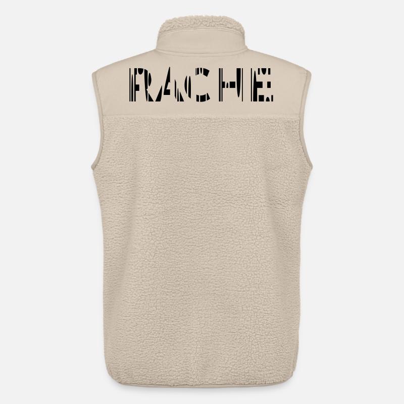 Rache - Unisex Sherpaweste von Stanley/Stella - Beige