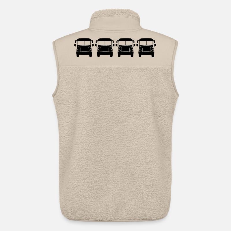 Busse - Unisex Sherpaweste von Stanley/Stella - Beige