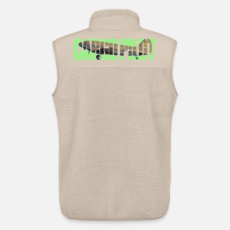 Cargo pilot C-46 - Unisex Sherpaweste von Stanley/Stella - Beige