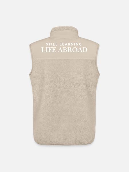 Still learning life abroad Exchange Student - Unisex Sherpaweste von Stanley/Stella - Beige