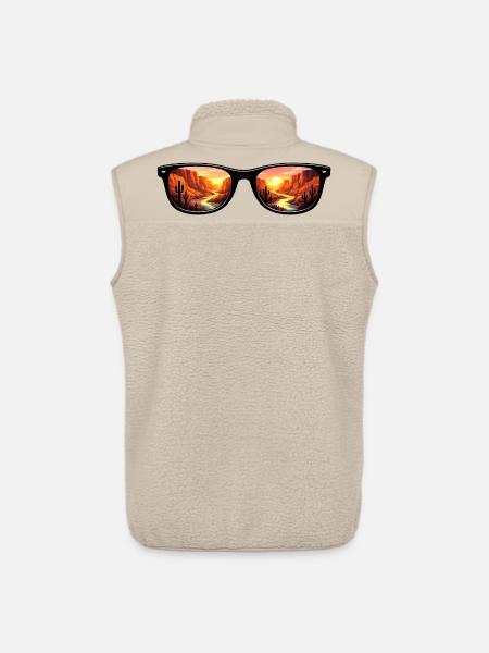 Desert Canyon Sunset Sunglasses - Unisex Sherpaweste von Stanley/Stella - Beige