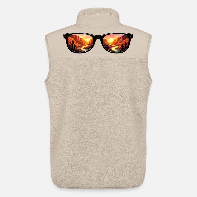 Desert Canyon Sunset Sunglasses - Unisex Sherpaweste von Stanley/Stella - Beige