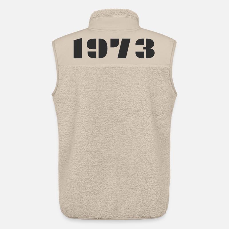 1973 - Veste sans manches sherpa unisexe Stanley/Stella - beige