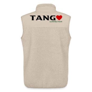 Tango - Unisex Sherpaweste von Stanley/Stella - Beige - Hinten - AI Model Male 178 light (178cm)