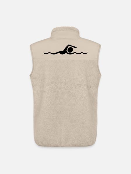 Float - Unisex Sherpa Gilet by Stanley/Stella - beige
