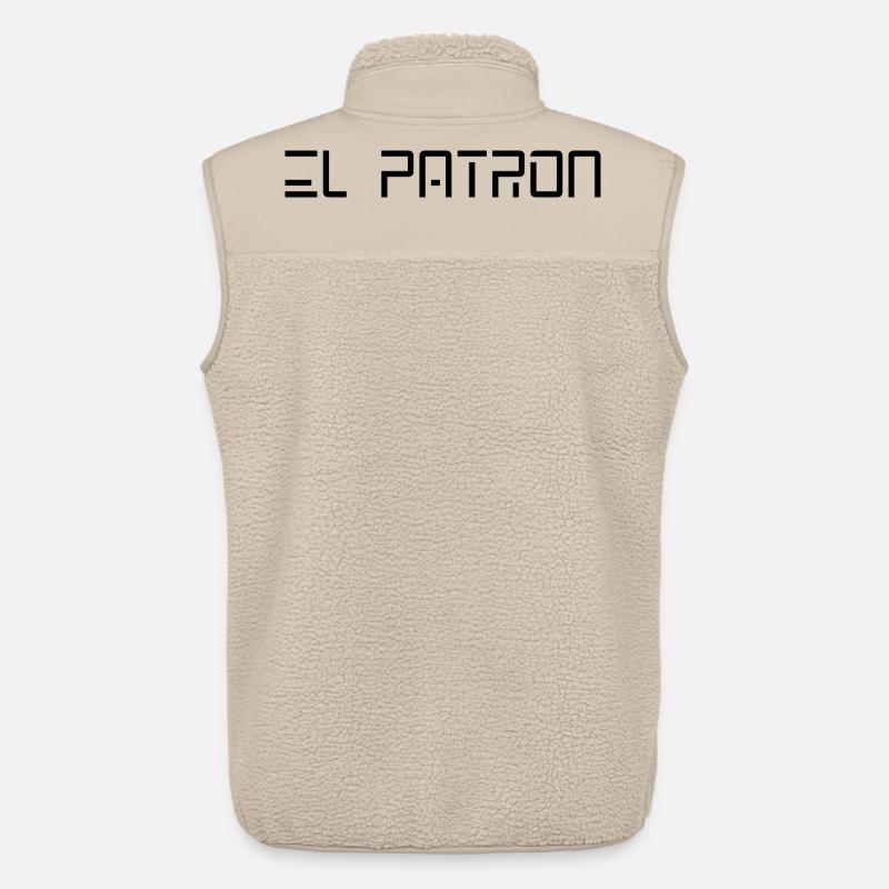 El Patron – Der Chef Look - Unisex Sherpaweste von Stanley/Stella - Beige