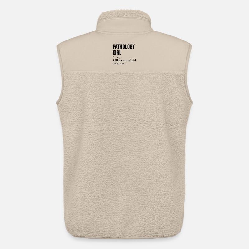 Pathologie - Unisex Sherpaweste von Stanley/Stella - Beige