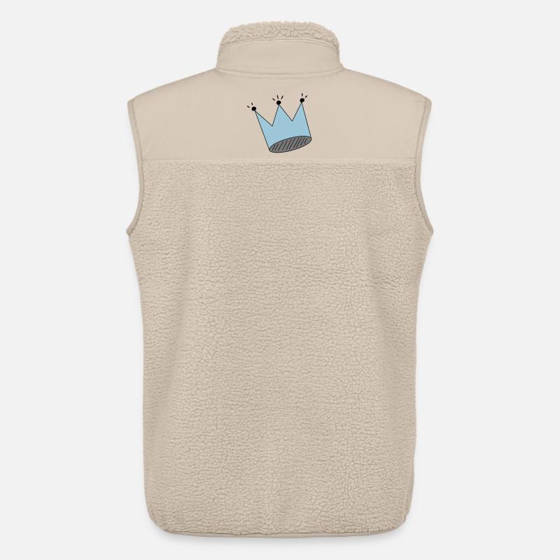 Krone - Unisex Sherpaweste von Stanley/Stella - Beige