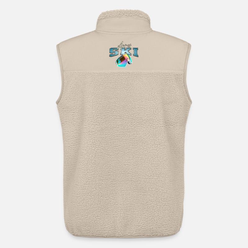 Apres Ski - Unisex Sherpaweste von Stanley/Stella - Beige