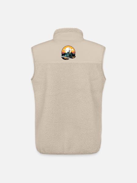 Brocken | Brocken im Harz | Brocken Sendeturm - Unisex Sherpaweste von Stanley/Stella - Beige