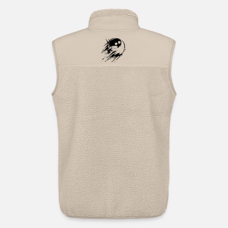 Bowling - Unisex Sherpaweste von Stanley/Stella - Beige
