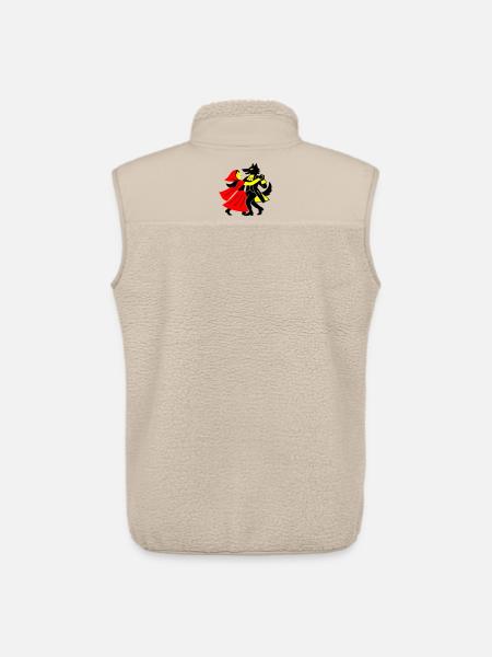 Walzer mit dem Wolf - Unisex Sherpaweste von Stanley/Stella - Beige