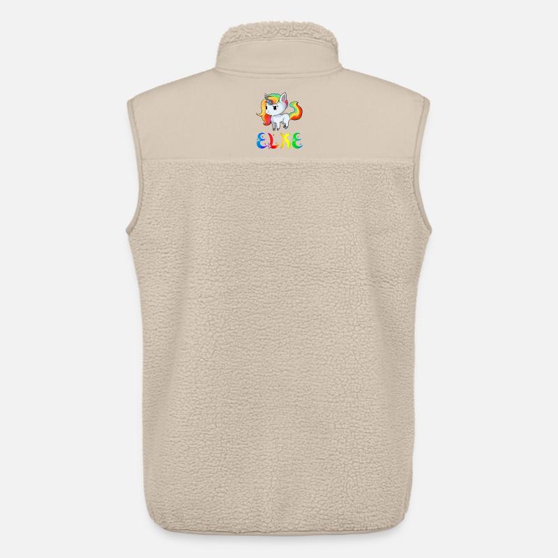 Einhorn Elke - Unisex Sherpaweste von Stanley/Stella - Beige