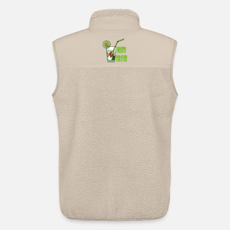 Mojito und Goldfisch - Unisex Sherpaweste von Stanley/Stella - Beige