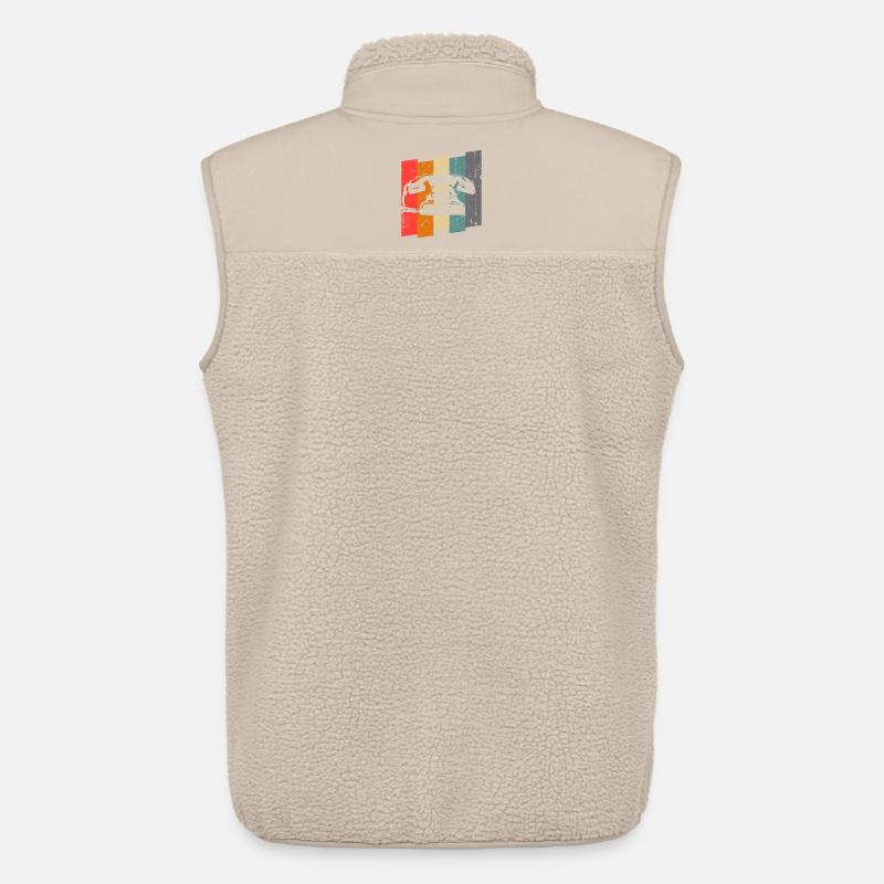 Telefon - Unisex Sherpaweste von Stanley/Stella - Beige