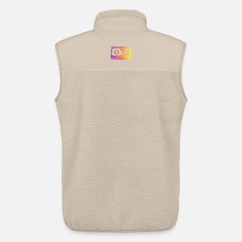 90er Jahre - Unisex Sherpaweste von Stanley/Stella - Beige