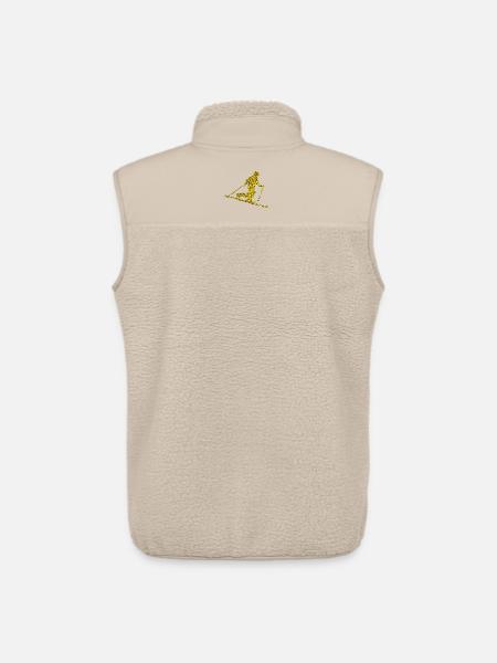 Gold Telemark - Unisex Sherpaweste von Stanley/Stella - Beige