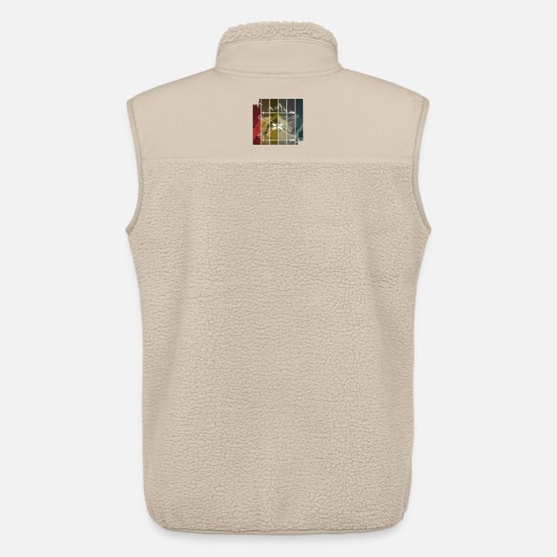 Ski - Unisex Sherpaweste von Stanley/Stella - Beige