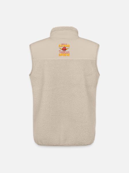 Electrical Engineer Witz - Unisex Sherpa Gilet by Stanley/Stella - beige