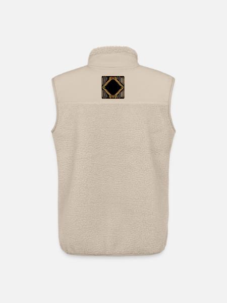 Weihnachten SELBST GESTALTEN - Unisex Sherpaweste von Stanley/Stella - Beige