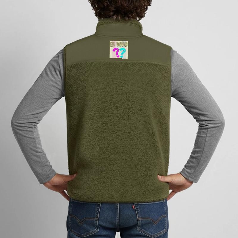 BABYSPRÜCHE - ES WIRD EIN MÄDCHEN ODER JUNGE FRAGE Unisex Sherpaweste von Stanley/Stella