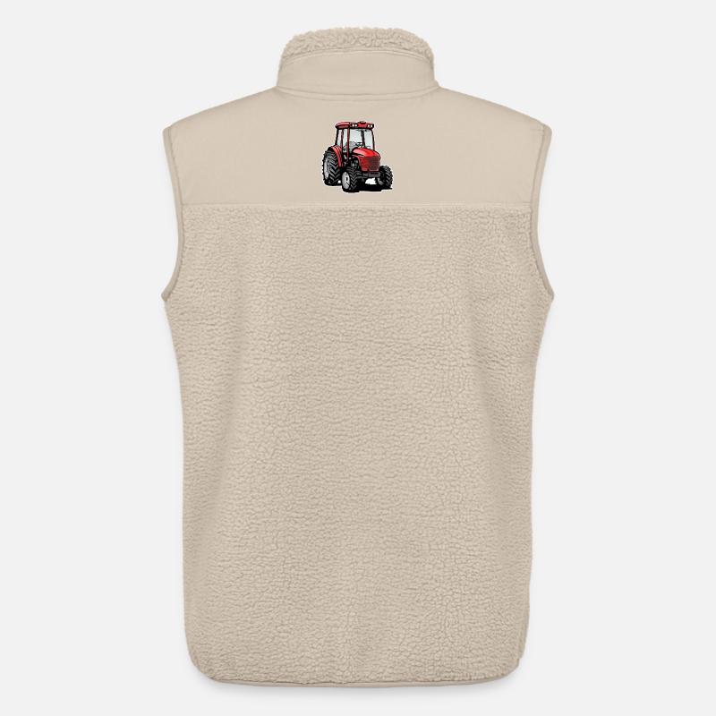 Traktor / traktor - Stanley/Stella unisex sherpavest - beige