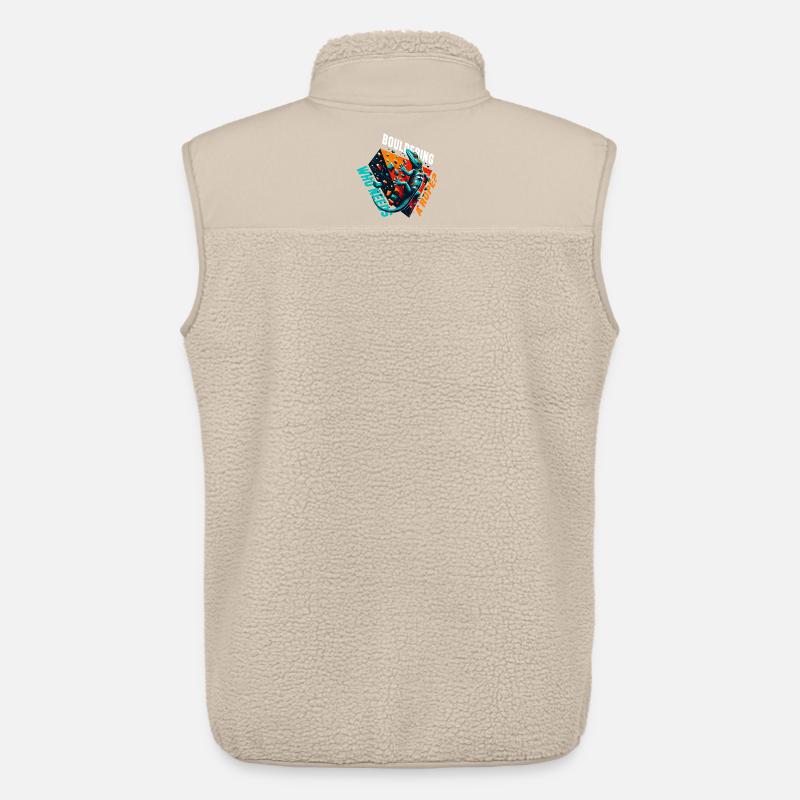 Bouldern Gecko Seil? Geschenk - Unisex Sherpaweste von Stanley/Stella - Beige
