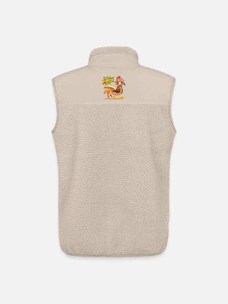 Chickens 1994 - 32nd Birthday - Unisex Sherpa Gilet by Stanley/Stella - beige
