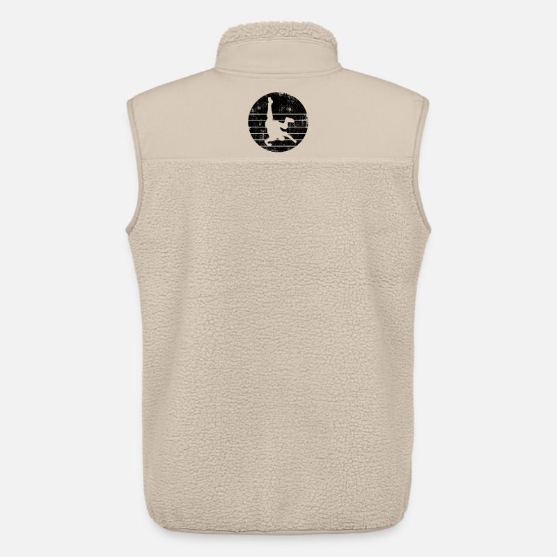 Breakdancer - Unisex Sherpaweste von Stanley/Stella - Beige