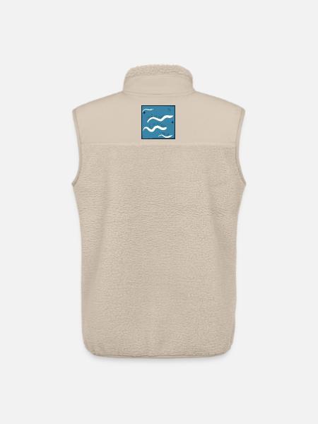 God's Love Is Perfect - Unisex Sherpa Gilet by Stanley/Stella - beige