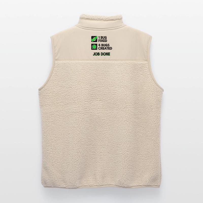 Programmierer Developer Bugfixing Bugs Skripting Unisex Sherpaweste von Stanley/Stella