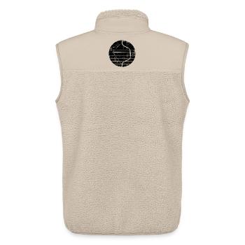 Pfeil und Bogen - Unisex Sherpaweste von Stanley/Stella - Beige - Hinten - AI Model Male 178 light (178cm)