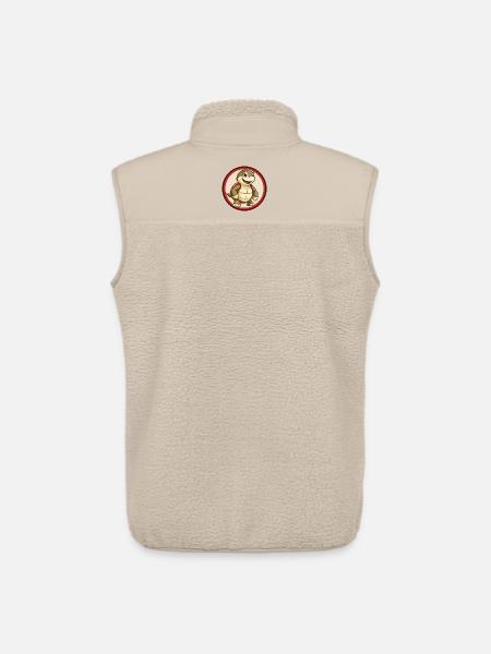 skildpadde, farverig, kawaii, tegneseriefigur Clipart - Stanley/Stella unisex sherpavest - beige