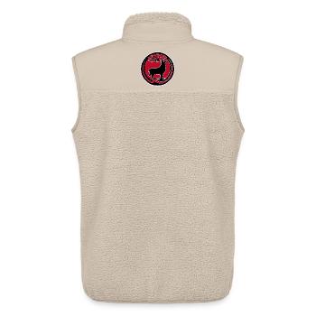 der Herr des Waldes - Unisex Sherpaweste von Stanley/Stella - Beige - Hinten - AI Model Male 178 light (178cm)