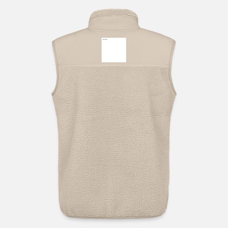 blank slate - Unisex Sherpaweste von Stanley/Stella - Beige