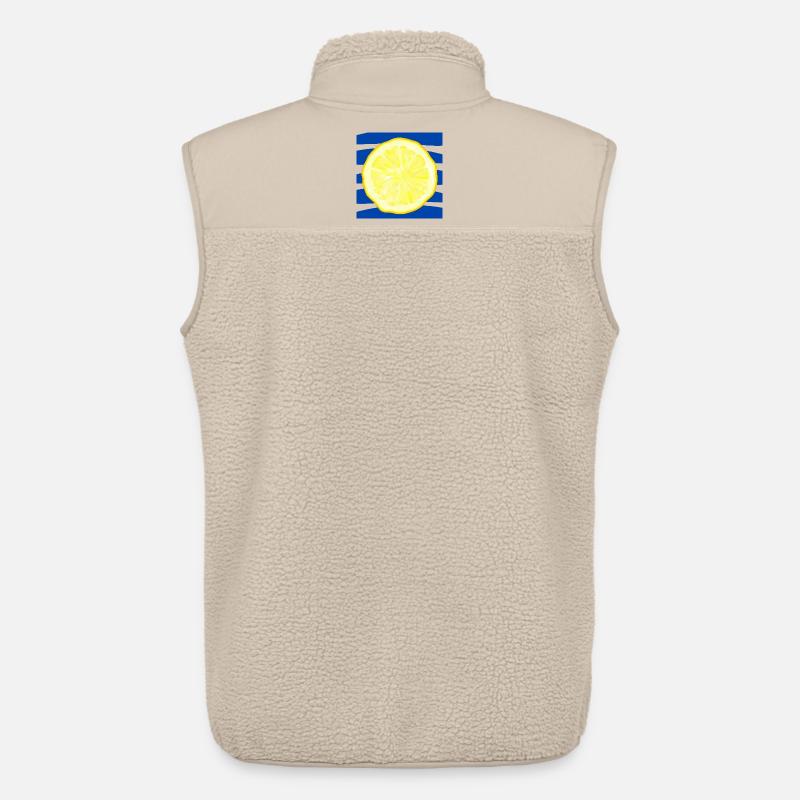 SOMMER FRÜCHTE ZITRONEN MEER - Unisex Sherpaweste von Stanley/Stella - Beige