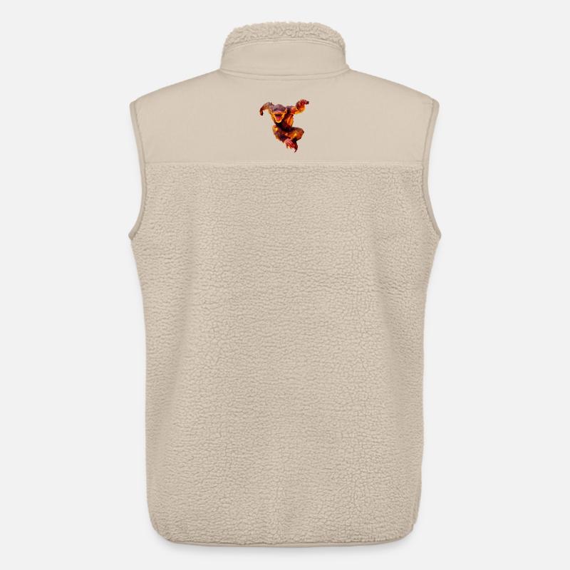 Polygon Orangutan Sprinter - Unisex Sherpaweste von Stanley/Stella - Beige