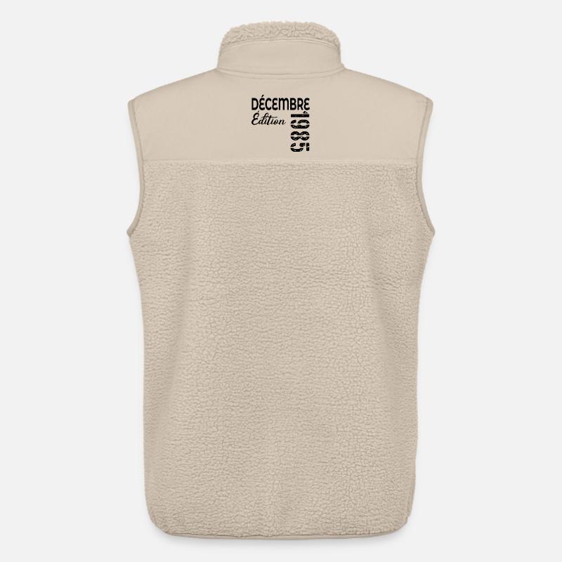 JUBILÄUMSAUSGABE DEZEMBER 1985 - Unisex Sherpaweste von Stanley/Stella - Beige
