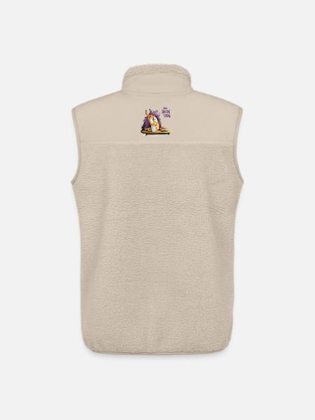 Kaffee Igel am Morgen - Unisex Sherpaweste von Stanley/Stella - Beige