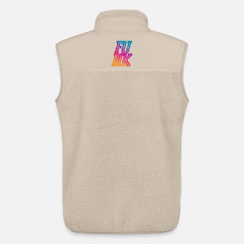 Funk - Stanley/Stella unisex sherpavest - beige