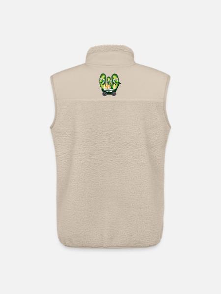 Gurkenverein Bollerwagen Bier - Unisex Sherpaweste von Stanley/Stella - Beige