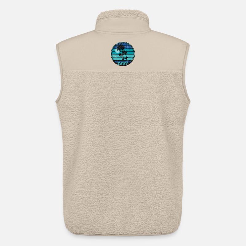 Vintage 1997 - Unisex Sherpaweste von Stanley/Stella - Beige