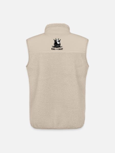Boccia King of the Court Champion - Unisex Sherpa Gilet by Stanley/Stella - beige