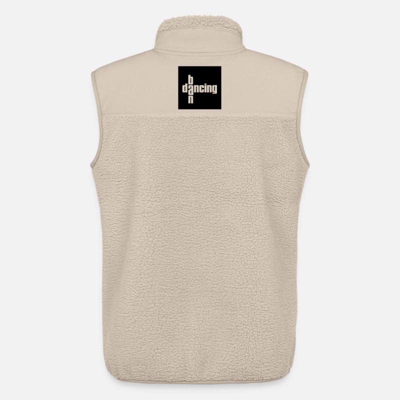 Interdiction des dacing - Veste sans manches sherpa unisexe Stanley/Stella - beige