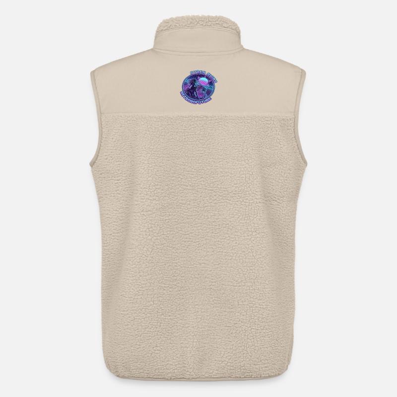 Cyber-Ruinen RetroFuture - Unisex Sherpaweste von Stanley/Stella - Beige