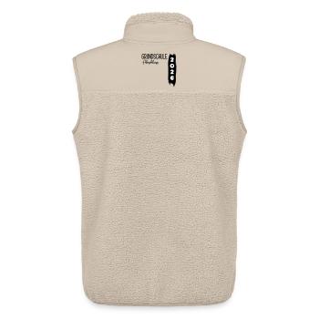 Grundschule Abschluss 2026 - Unisex Sherpaweste von Stanley/Stella - Beige - Hinten - AI Model Male 178 light (178cm)