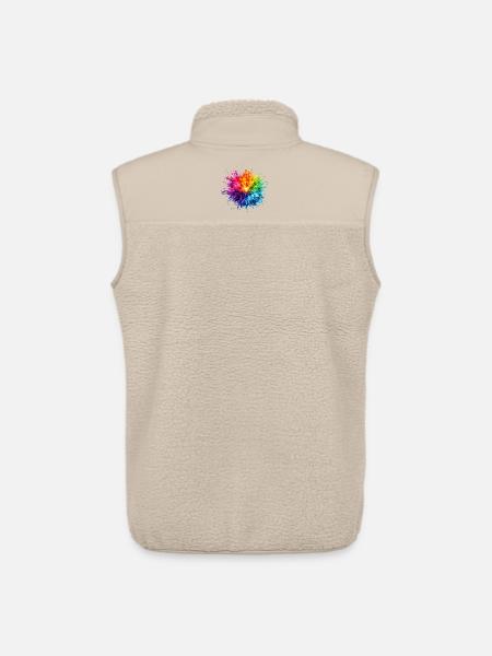 digitale_explosion - Unisex Sherpaweste von Stanley/Stella - Beige