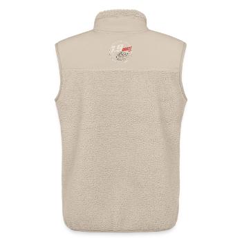 Turbo Diesel 1.9 Boost - Unisex Sherpaweste von Stanley/Stella - Beige - Hinten - AI Model Male 178 light (178cm)