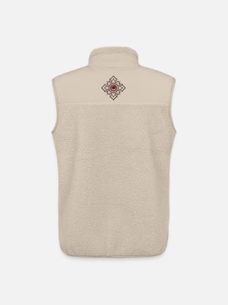 Verdant Oracle (Red) - Unisex Sherpaweste von Stanley/Stella - Beige
